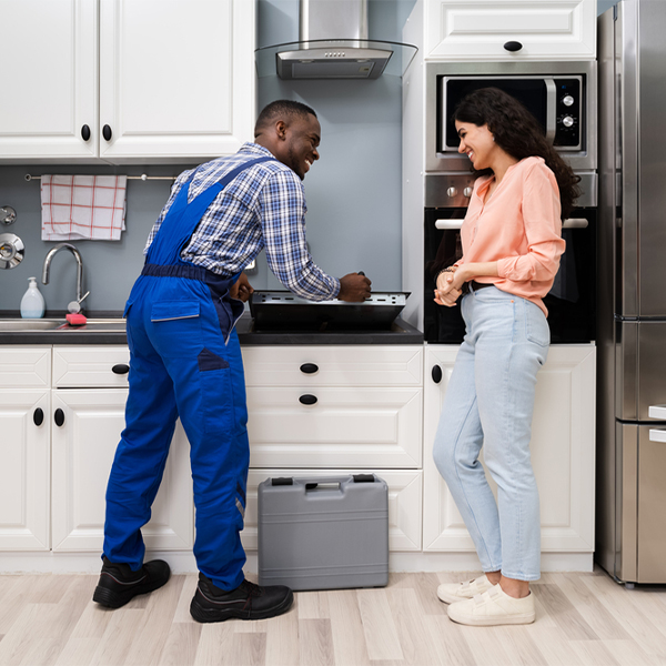 what kind of warranty do you offer on your cooktop repair services in Shidler Oklahoma